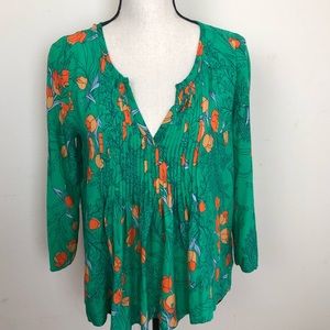 Vanessa Virginia floral top size 4